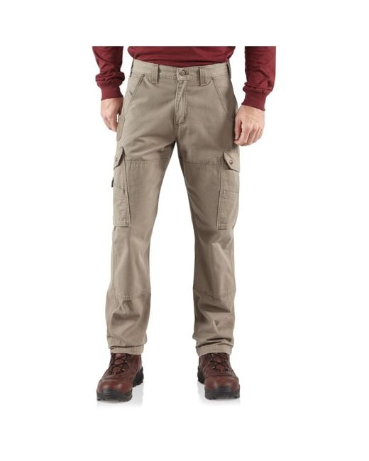Carhartt Cotton B342 Ripstop Doublefront Cargo Work Pants for Men Lyst