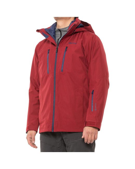 Marmot Kt Component Goretex(r) Ski Jacket in Brick (Red) for Men Lyst