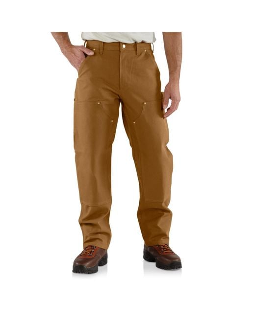 Carhartt Cotton Front Work Dungaree Pant - 44w X 32l in Black (Brown) for  Men - Save 33% - Lyst