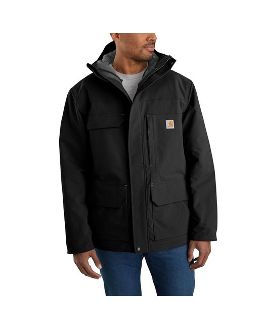 Carhartt 105002 Super Dux(r) Relaxed Fit Active Jacket in Black for Men
