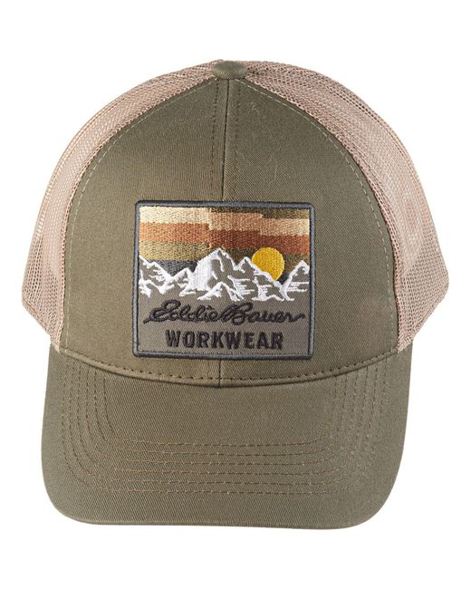 Eddie Bauer Mountain Patch Trucker Hat 