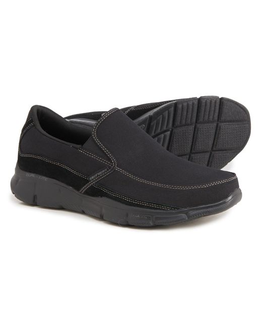Skechers Canvas Equalizer-popular Demand Loafers in Black for Men - Save  26% - Lyst