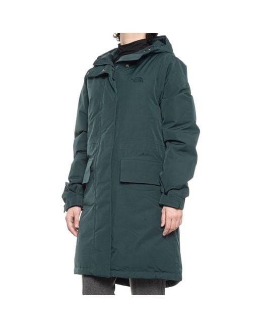 The North Face Expedition Arctic Down Parka in Dark Sage Green (Green