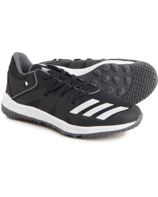 adidas Speed Turf Baseball Shoes in Black for Men Lyst