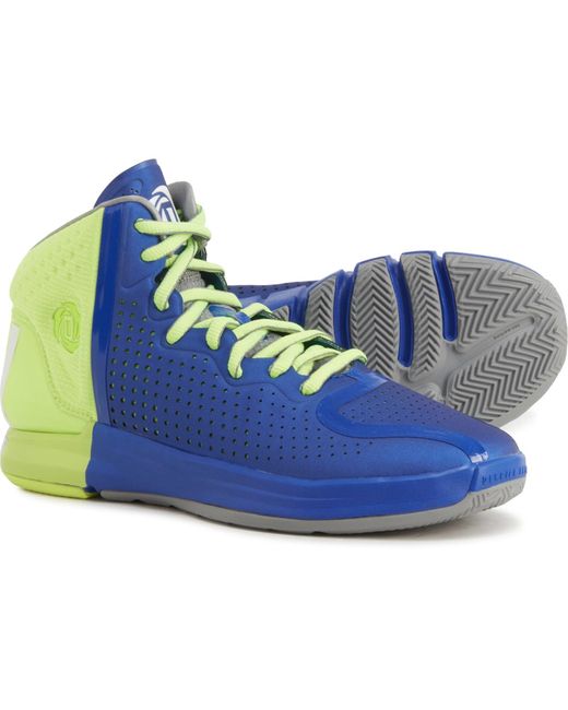 adidas D Rose 4 Restomod Basketball Shoes in Blue for Men | Lyst