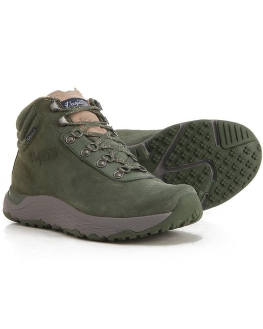 Vasque Suede Sunsetter Ntx Hiking Boots in Green Lyst