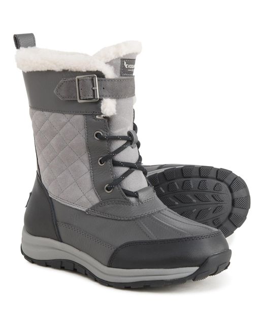 Koolaburra Imree Winter Boots in Gray 