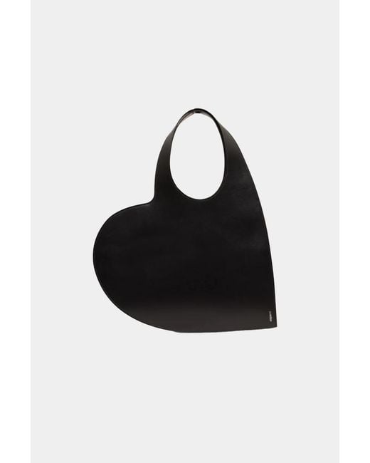Coperni Leather Heart Tote Bag in Black | Lyst