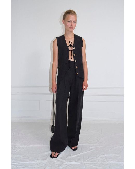 saks potts lissi pants black