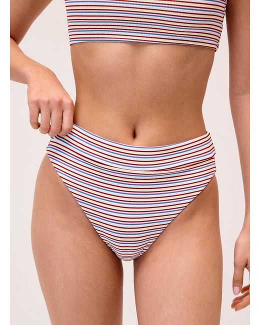 Simon's Purple Ribbed High