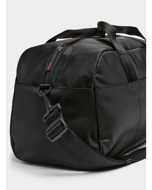 HUGO Black Ethon Duffle Bag for men