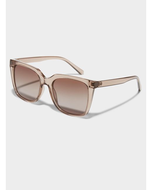 Simon's Brown Audrina Polarized Sunglasses