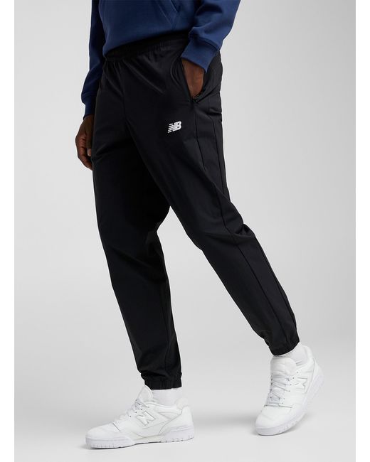 New Balance Blue Embroidered Logo Track Pant for men