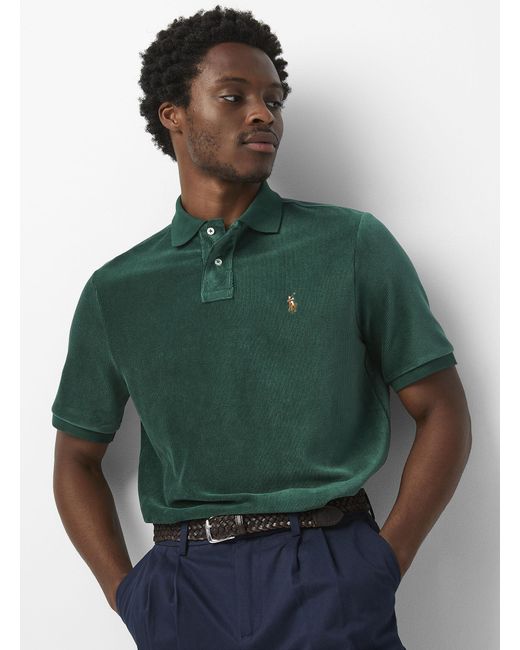 Polo Ralph Lauren Corduroy Polo in Green for Men | Lyst