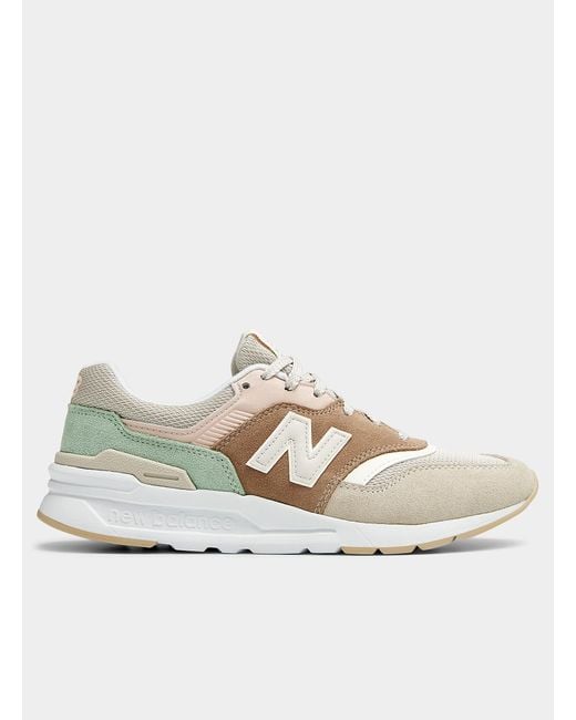 New Balance Rubber 997h Pastel Sneakers Women in Natural | Lyst