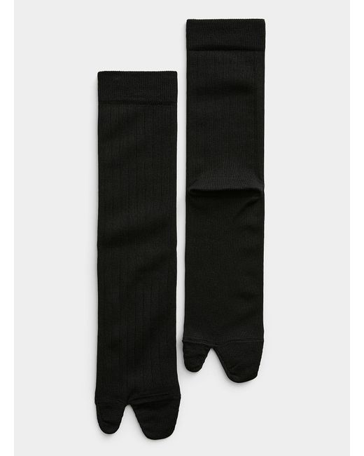 Maison Margiela Black Tabi Socks for men