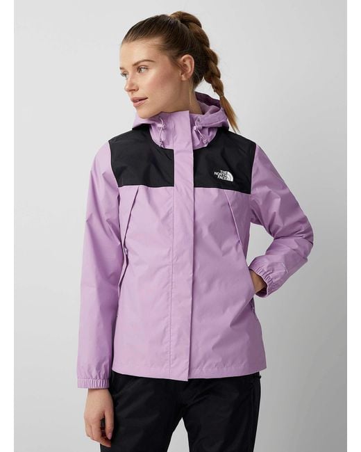 The North Face Purple Antora Hooded Raincoat