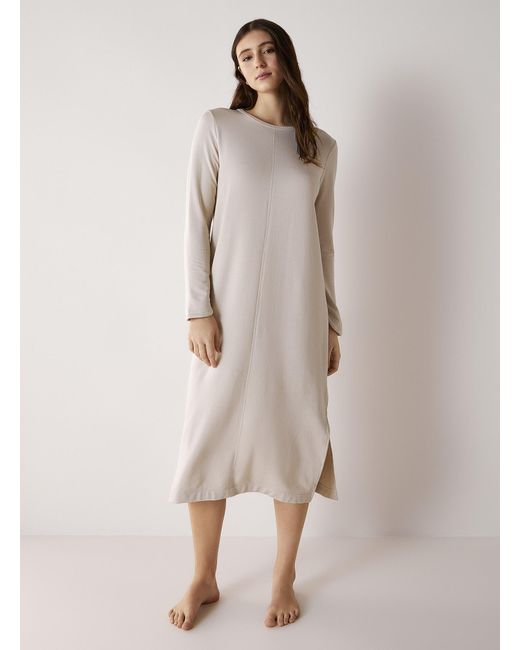 Miiyu Natural Soft Comfort Long Nightgown