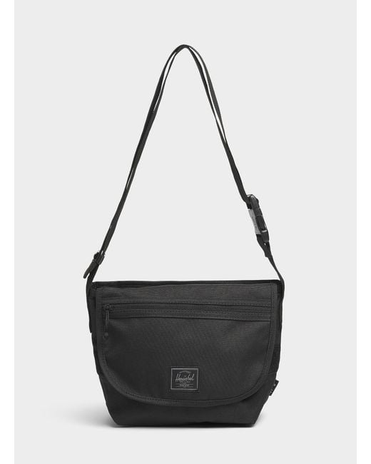 Herschel Supply Co. Grade Ecosystem Tm Mini Messenger Bag in Black Lyst