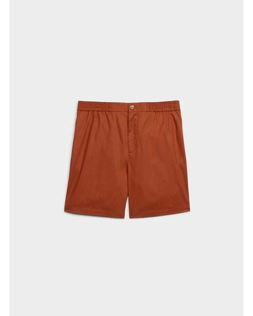 Le 31 White Lightweight Weave Short Inseam: 7.5" for men