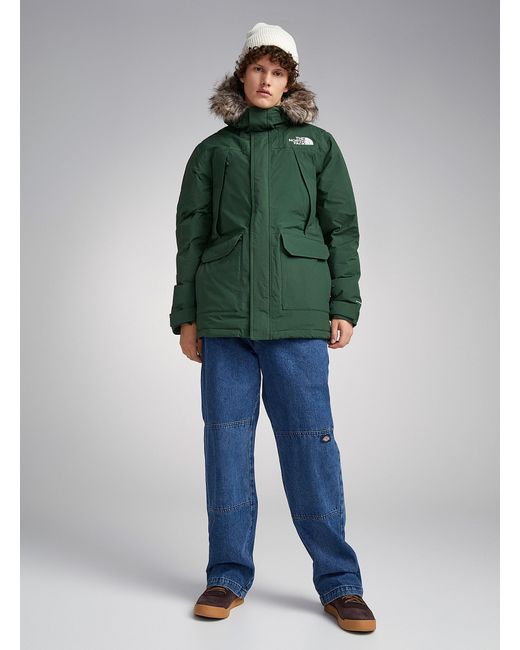 The North Face Green Mcmurdo Down Parka for men