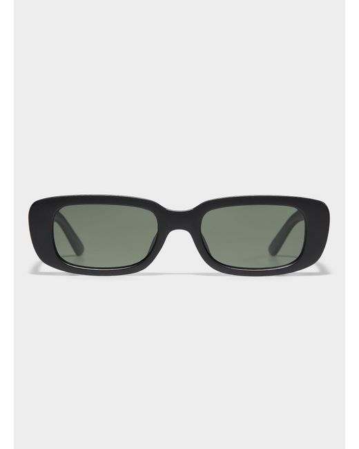 Le 31 Green Greyson Small Rectangular Sunglasses for men