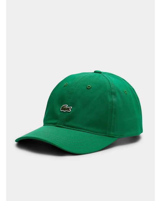 Lacoste Green Small Croc Cap for men