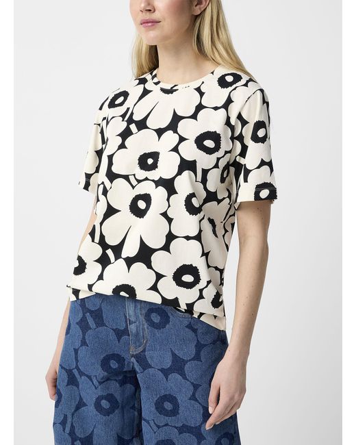 Marimekko Blue Tunnit Unikko T