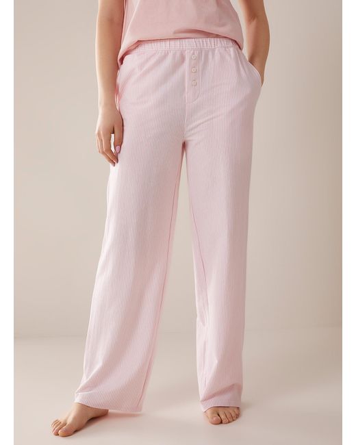 Miiyu Pink Organic Cotton Lounge Pant