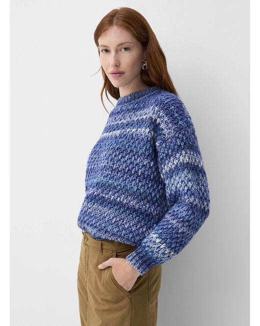 Contemporaine Blue Thick Mixed