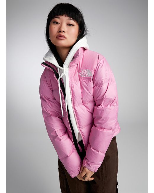 The North Face Pink Nuptse 96 Quilted Jacket