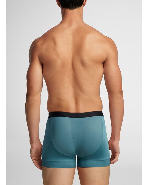 Le 31 Blue 3" Microfibre Athletic Trunk Retransformed Polyester for men