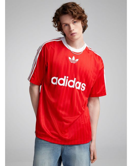 Adidas Red Adicolor Jersey T for men