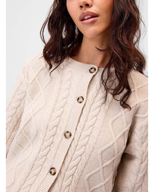 Twik Natural Marbled Buttons Cable