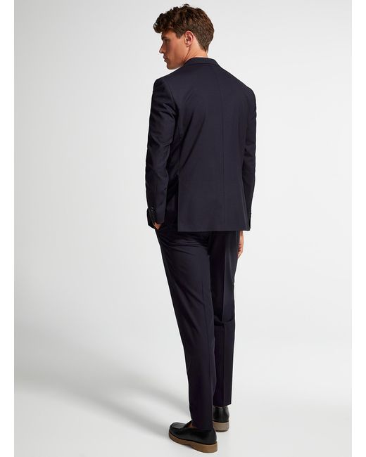 Jack Victor Blue Dean Monochrome Suit Semi for men