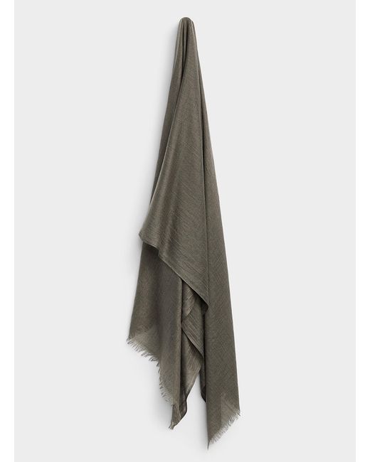 Simon's Multicolor Lightweight Pleated Scarf