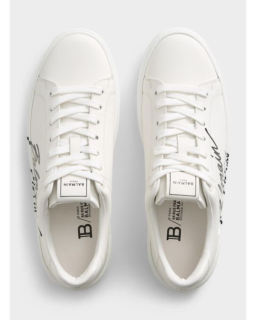 Balmain White Signature B for men