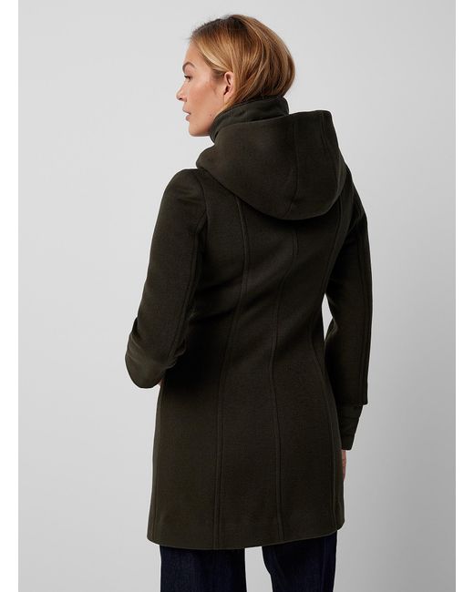 SOIA KYO Rooney Quilted Details Coat in Black Lyst