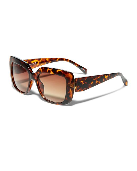 Simon's Brown Athena Square Sunglasses