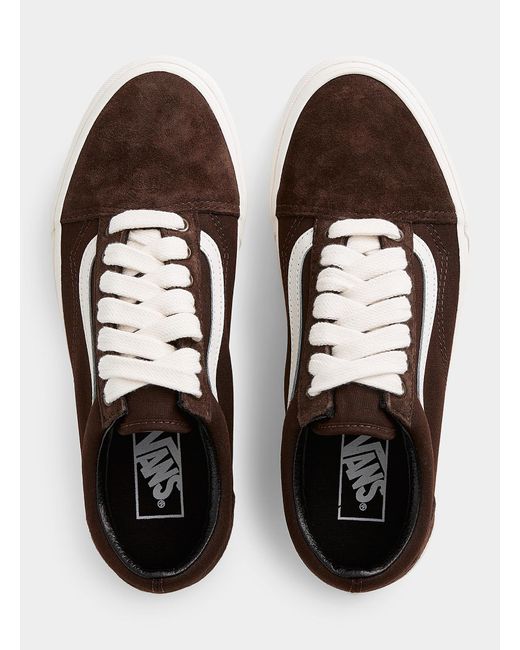 Vans Oversized Lace Old Skool Sneakers Men in Brown for Men | Lyst