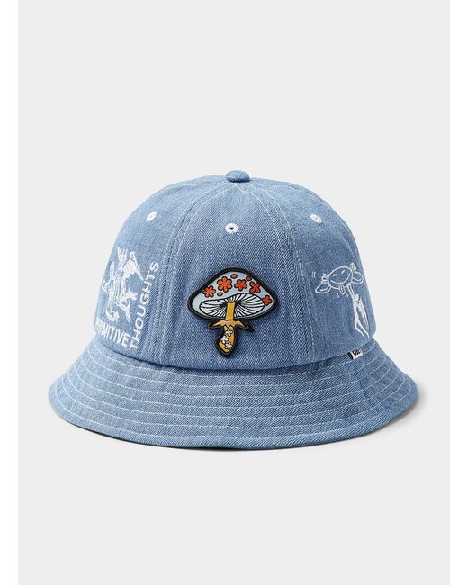 Obey Blue Shook Bucket Hat for men