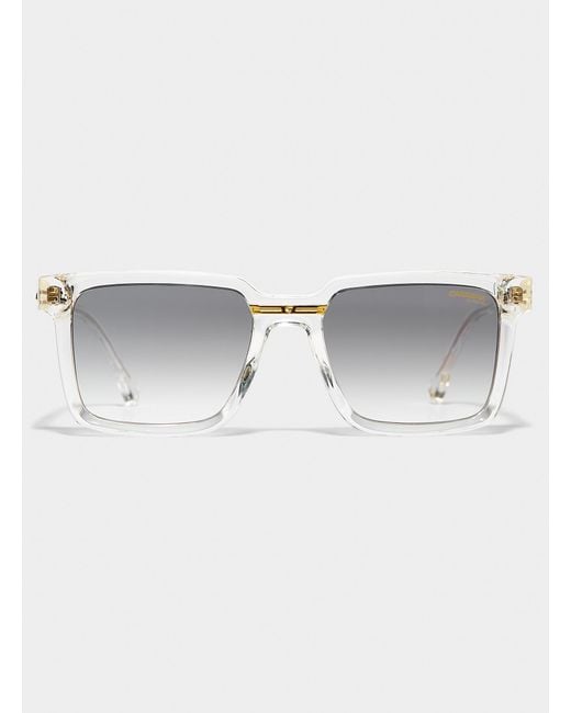 Carrera Gray Victory Translucent Frame Sunglasses for men