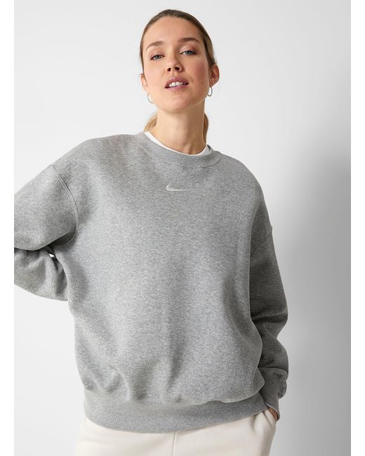 Nike Gray Oversized Phoenix Sweatshirt