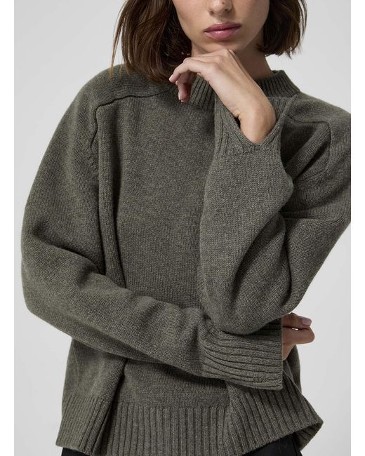 Soeur Gray Will Pure Merino Wool Sweater