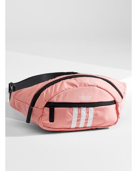 adidas pink belt bag