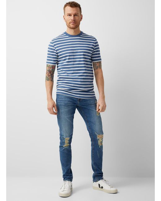 Only \u0026 Sons Denim Distressed Loom Jean 