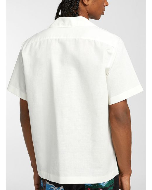 Carne Bollente White Swimming Sinning Printed Shirt for men