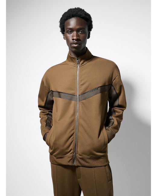 HUGO Brown Chevron for men