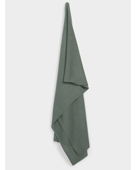 Simon's Green Pure Cashmere Scarf