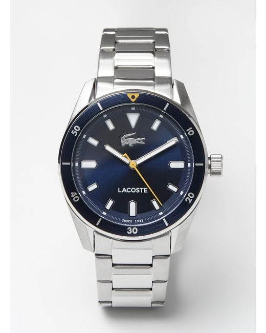 Lacoste Blue Colourful Accent Boston Watch for men